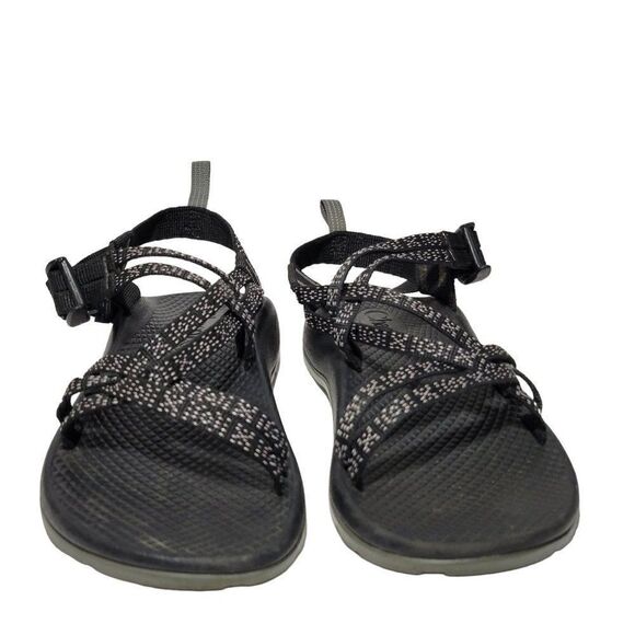 Chaco ZX1 Hugs And Kisses Strappy EcoTred Sandals Youth Size 3 Big Kids Black - Picture 10 of 12